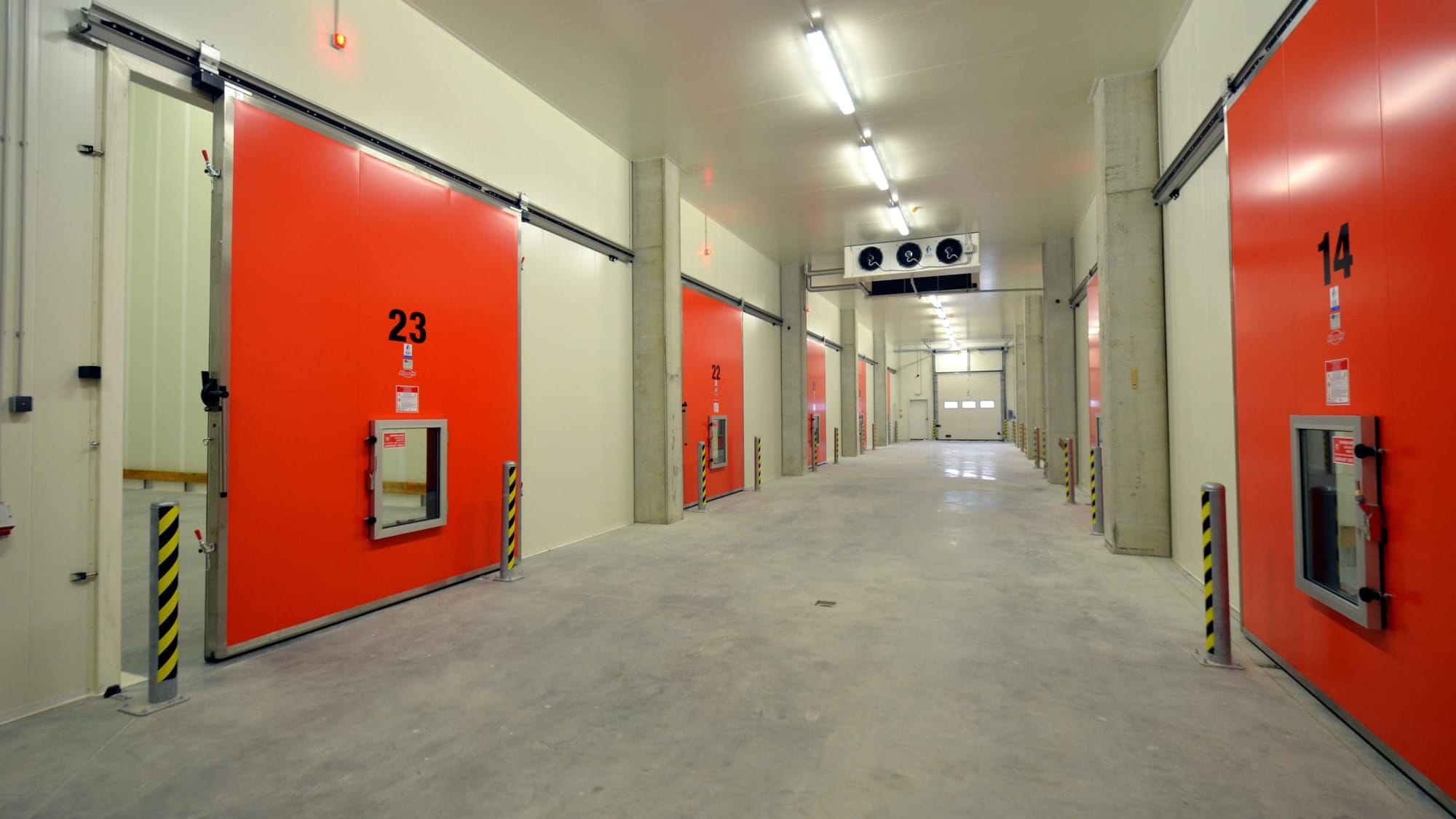 New refrigerated warehouse