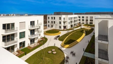 Courtyard at ZAM Life